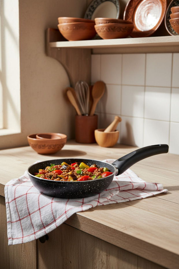 Sakura 5 Parça Tencere Seti Siyah - 3