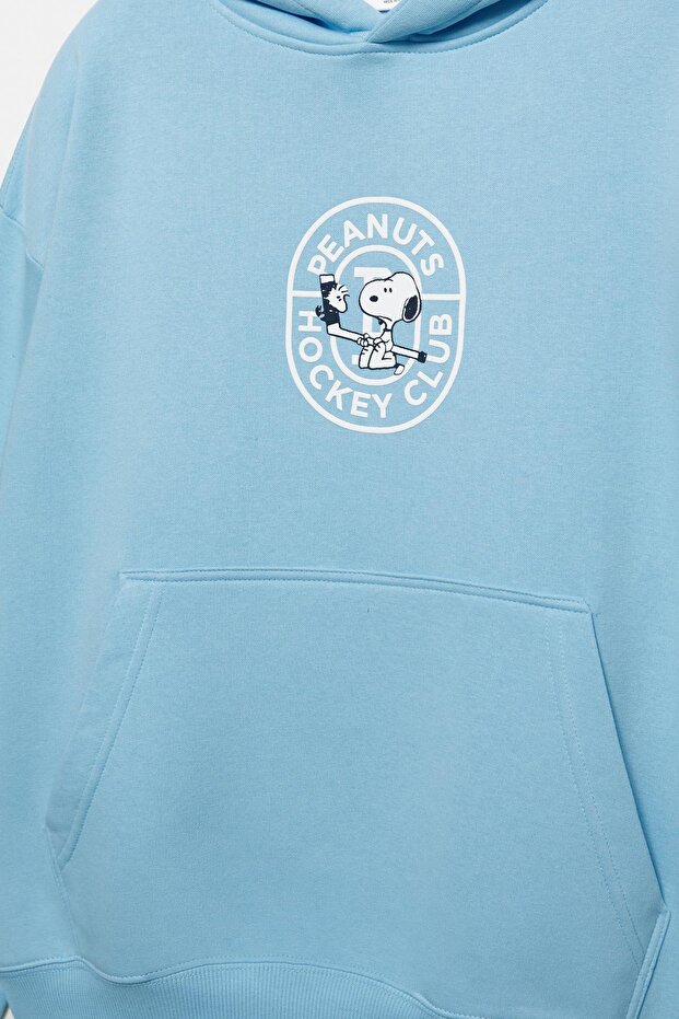 Kapüşonlu Peanuts sweatshirt - 7