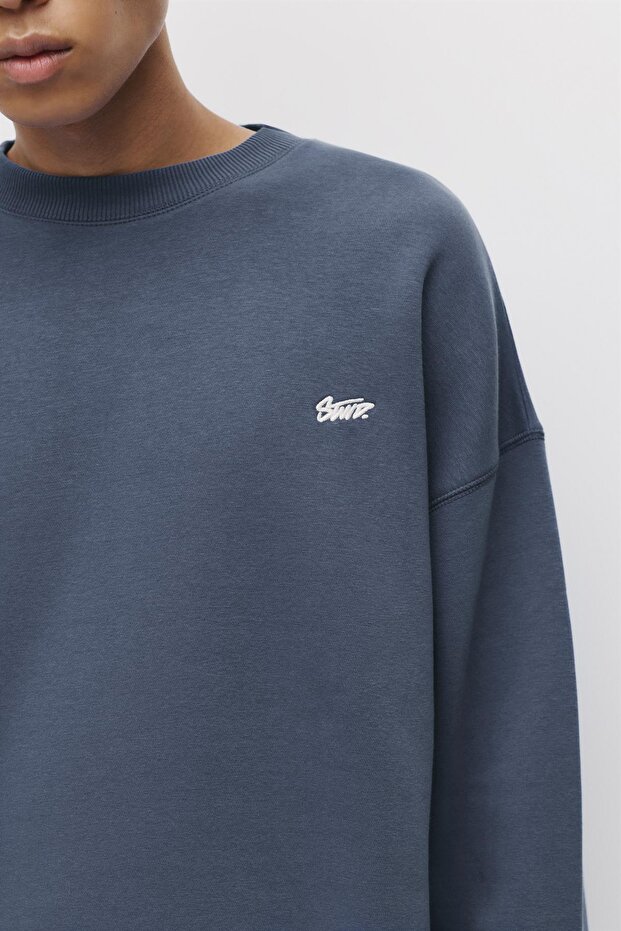 STWD bisiklet yaka sweatshirt - 4