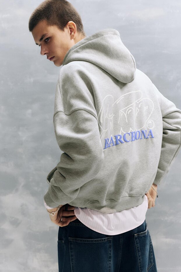 Kapüşonlu STWD Barcelona sweatshirt - 1