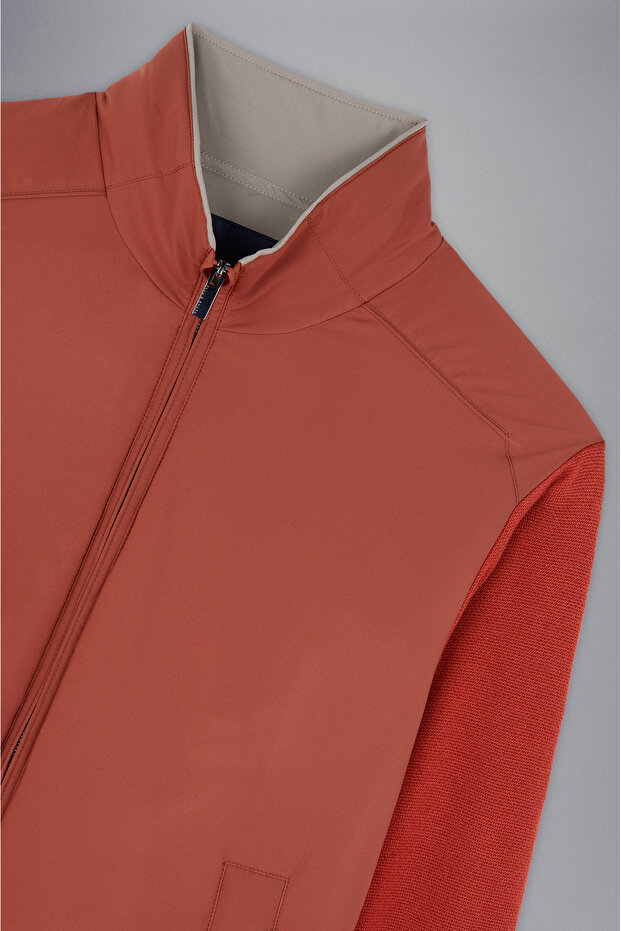 MEN'S ZIPPED PULLOVER C.W. WOOL - 6