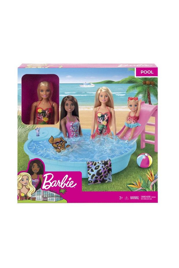 Papusa cu piscina, Multicolor