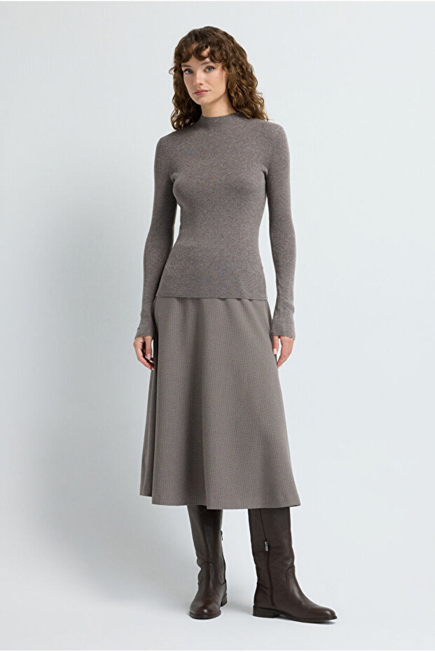 Simli Balıkçı Triko Kazak - 3