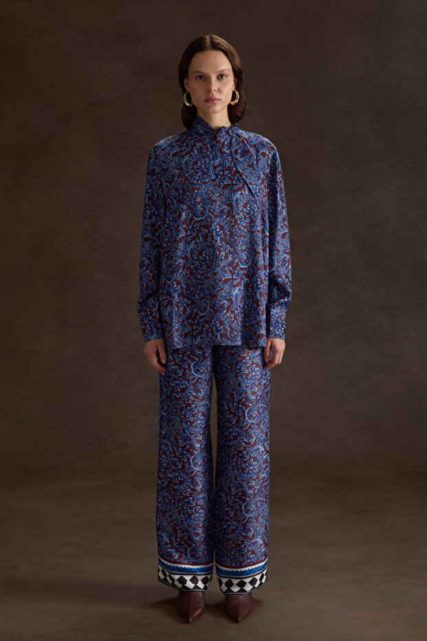 Desenli Viscon Bluz - 1