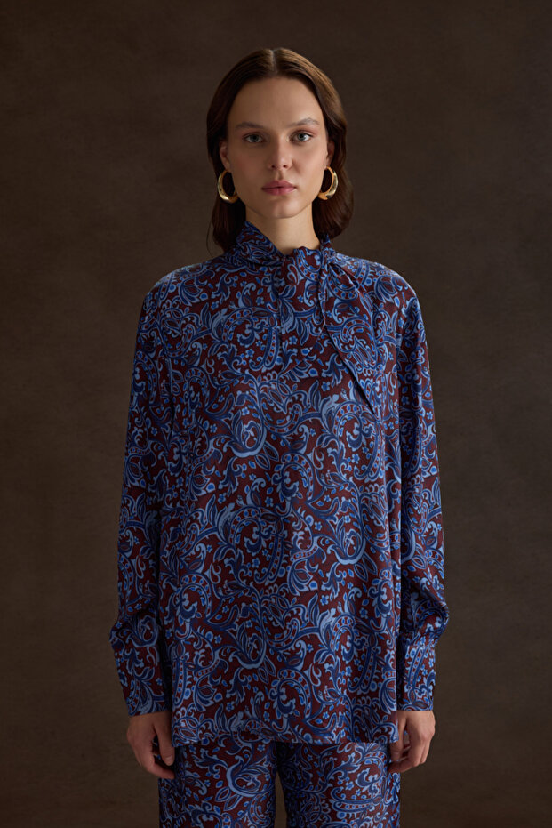 Desenli Viscon Bluz - 3