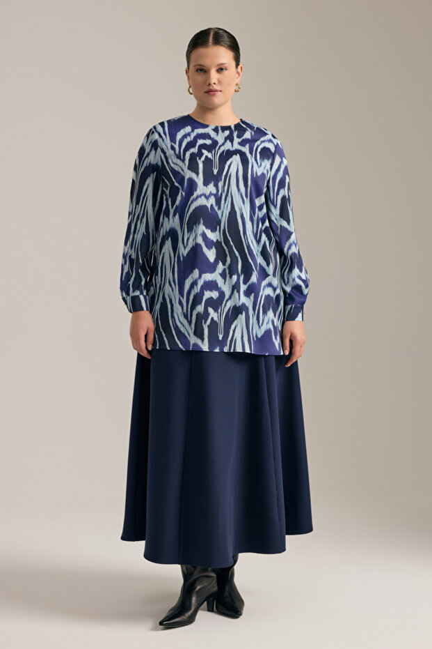 Kuplu Kloş Etek - 1