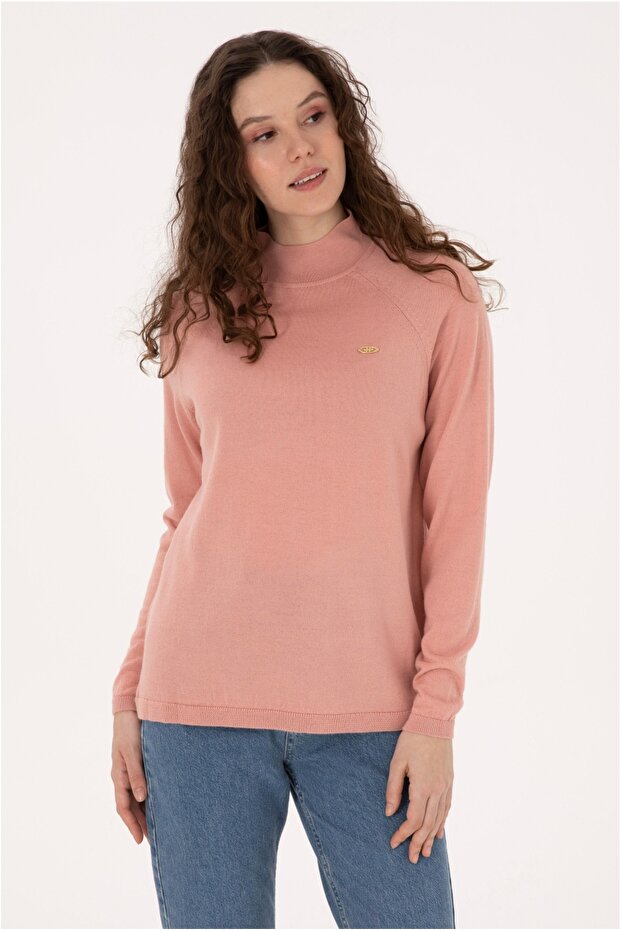 Kadın Pudra Basic Kazak - 3