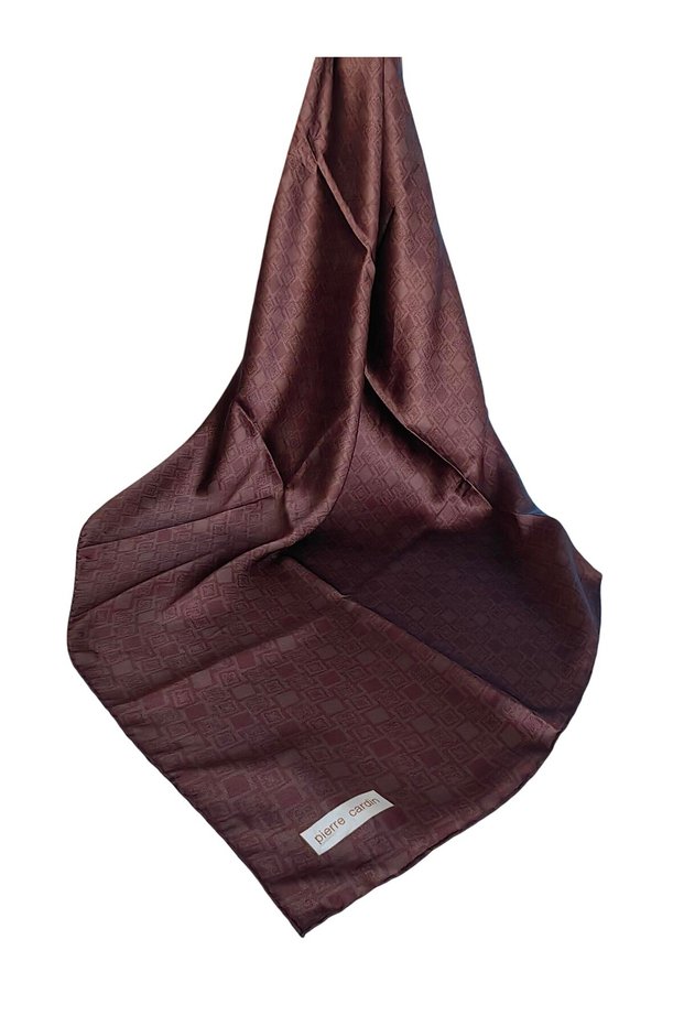 Silk Crepe Satin Scarf 2026 Winter Season 9010230-331