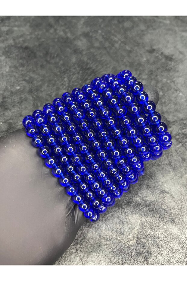 10 Pieces Glass Beads Natural Stone Bracelet