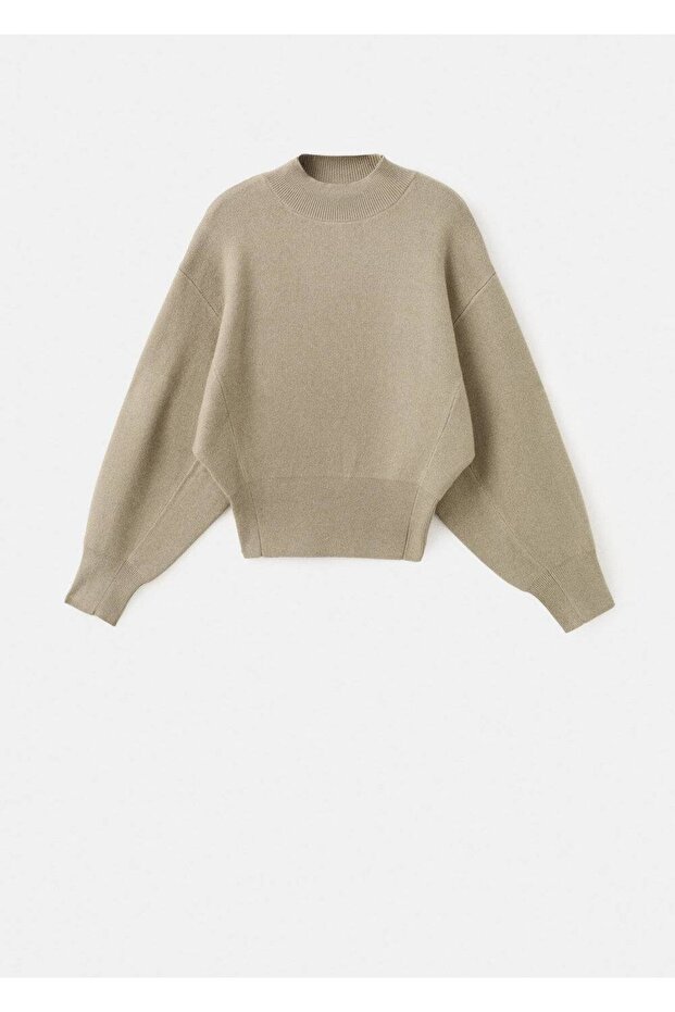 Perkins yaka oversize kazak - 3