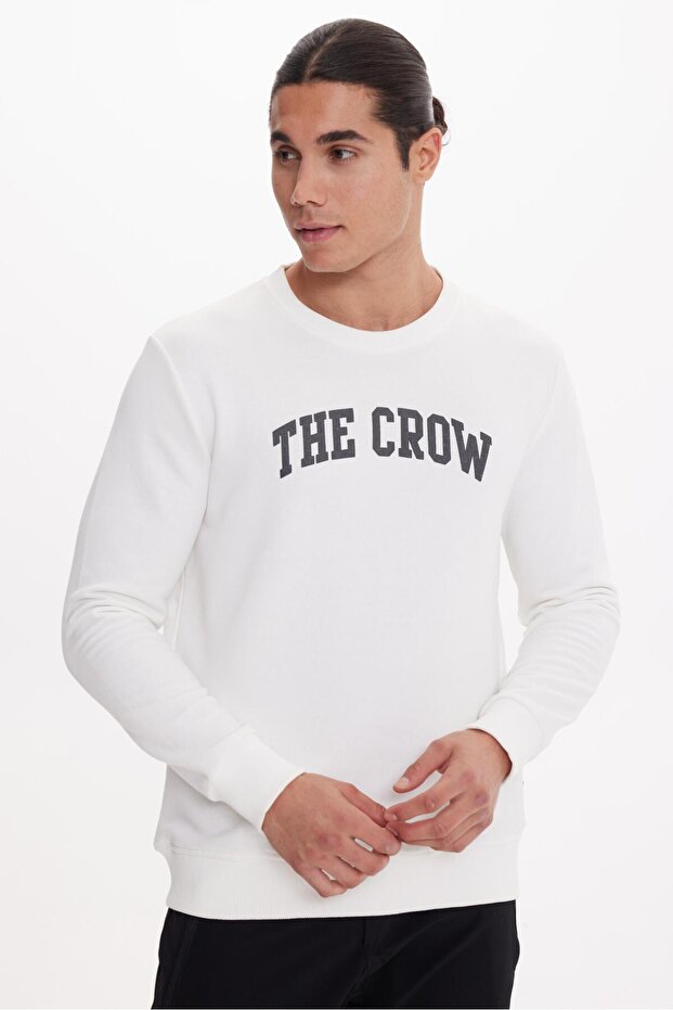 سويت شيرت رجالي برقبة دائرية إكرو TC1947_CROW