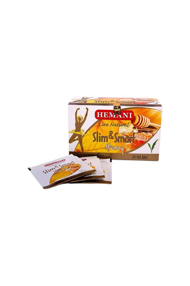 Slim & Smart Herbal Slim Tea with Honey Flavor – 20 Tea Bags