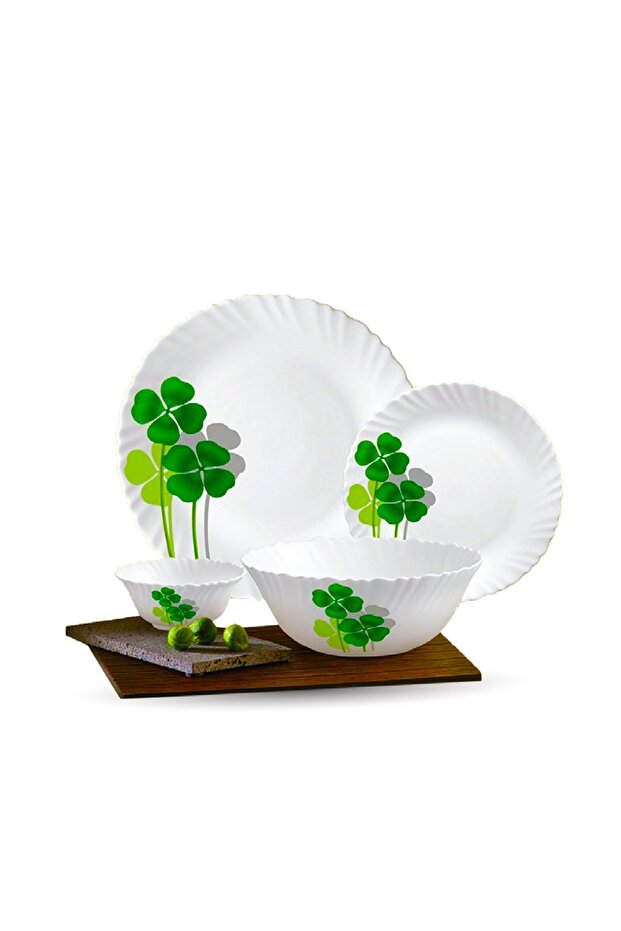 طقم عشاء 38 قطعة متنوعة - 3