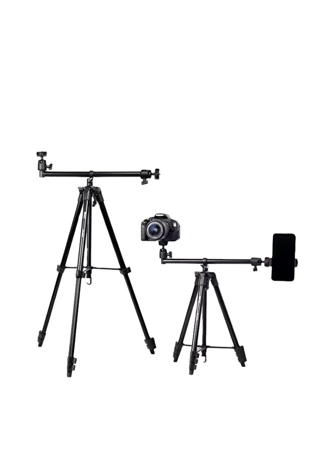 Lightweight Horizontal Stand Video Travel Tripod