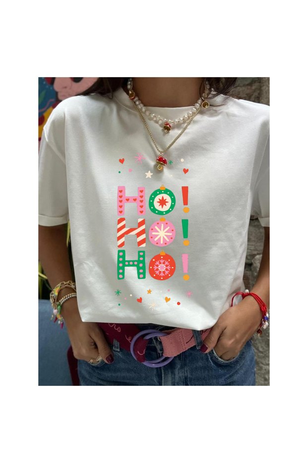 New Year - New Year's Eve Printed White Unisex Oversized T-Shirt