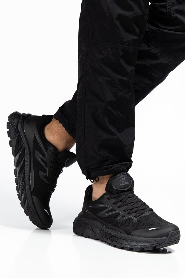 Lace-Up Casual Sports Shoes Sneaker Men's Blue Khaki Black Orthopedic Insoles