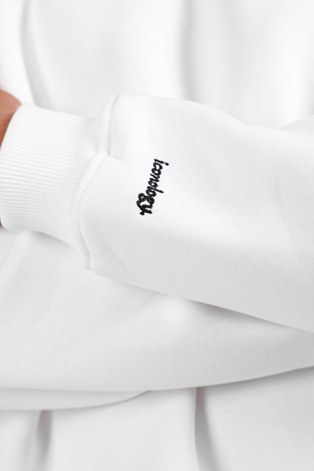 Basic Oversize Erkek Sweatshirt - 6