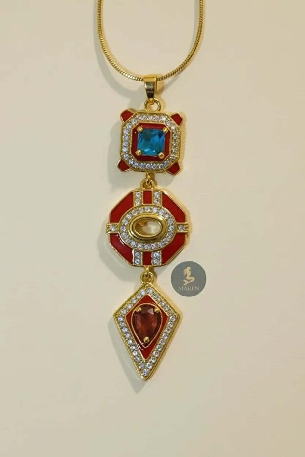 Çelik Y Model Kolye - 3