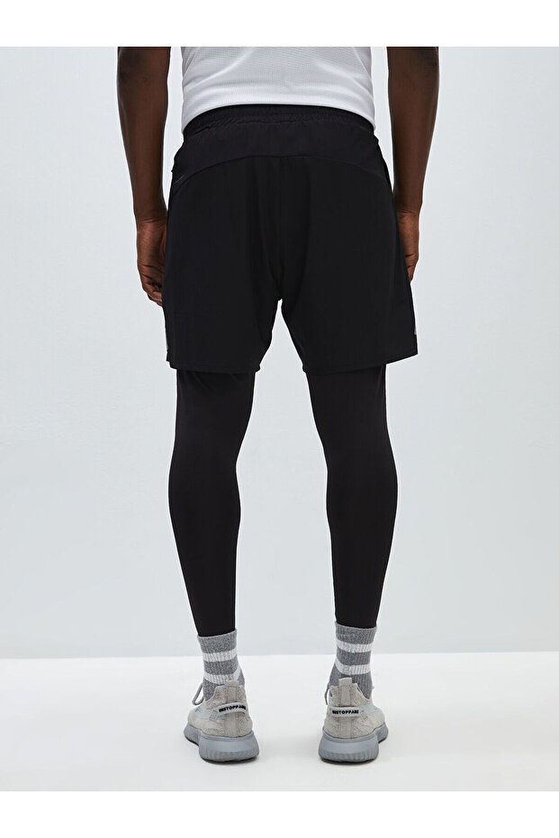 Slim Fit Erkek Taytlı Şort - 2