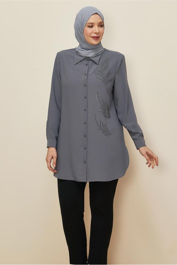 Stone-Embellished Tunic 20863