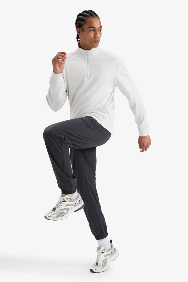 DeFactoFit Standart Fit Dokuma Sporcu Jogger (25 WN) - 3