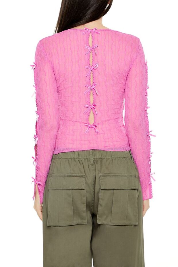 Fiyonk Detaylı Bluz - 3