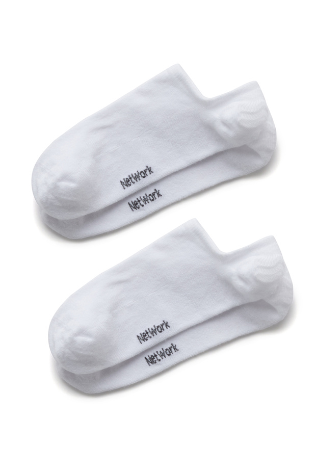 Beyaz 2li Erkek Bambu Çorap Seti - 1