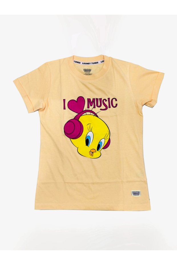 Graphic Print Round Neck Fashion T-shirt