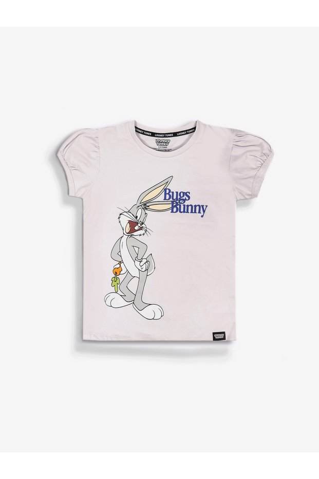 Graphic Print Round Neck Fashion T-shirt