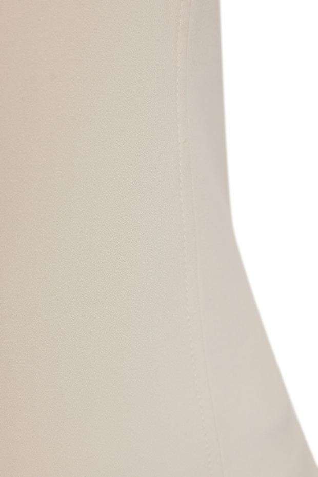 Askılı Dokuma V Yaka Regular Bluz - 6