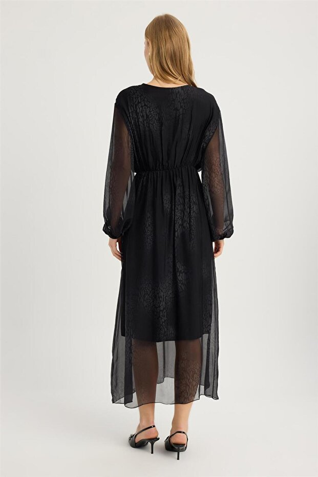 Rochie cu model Hareli - 5