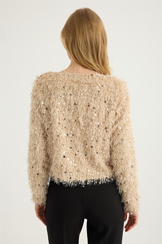 Simli Sakallı Bluz - 5