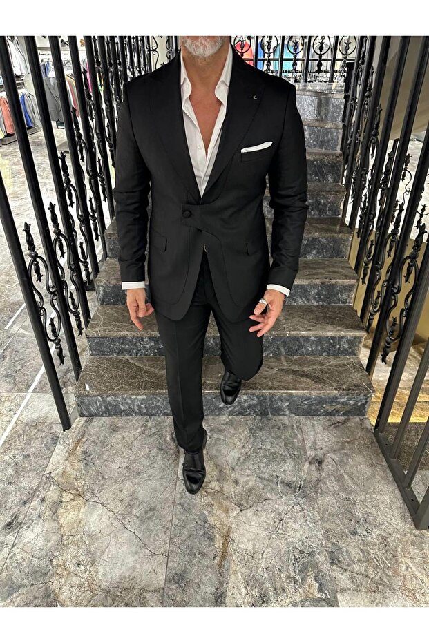 ÖN DİKEY PARÇALI TAKIM ELBİSE - 1