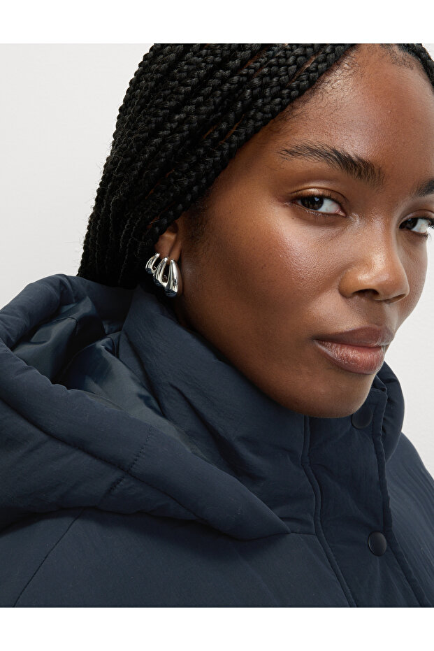 Thermowarmth™ Kapüşonlu Şişme Mont - 3