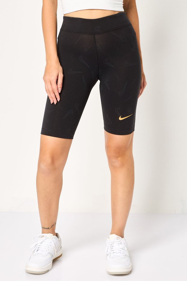Women Tight Fit Outdoor Shorts, Black