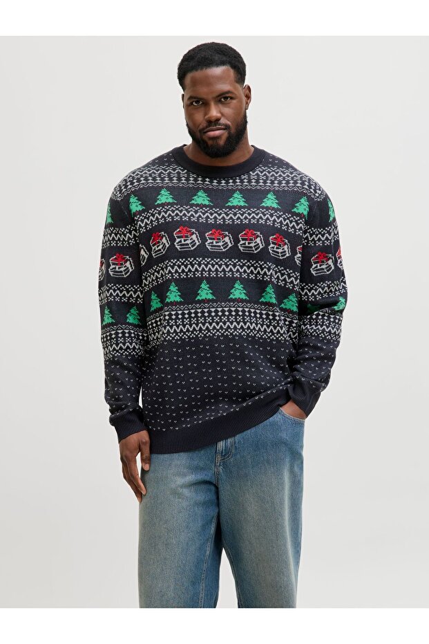 Strickpullover Plus Size Strickpullover - 1