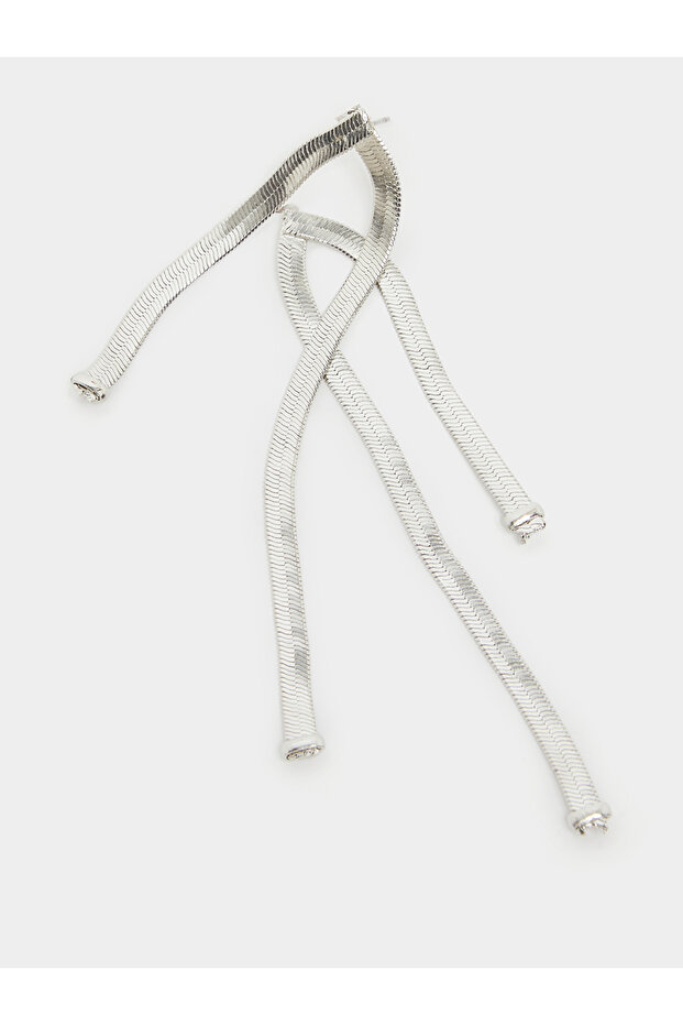 أقراط متدلية بسلسلة طويلة - 4