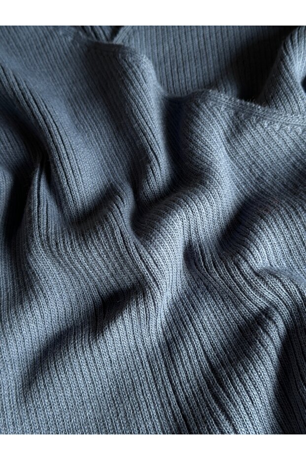 Bindirmeli V Yaka Kadın Kazak - 3