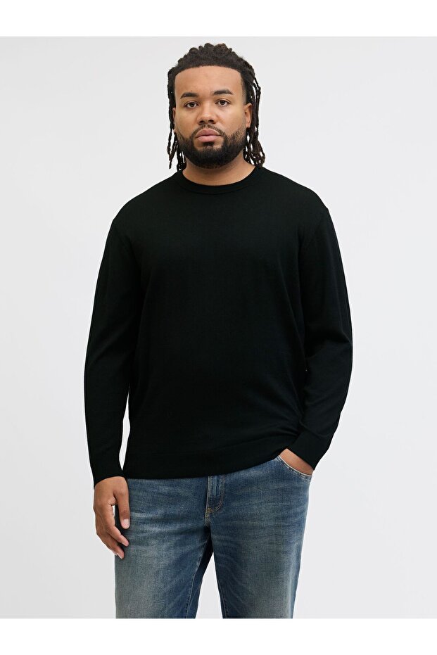 Strickpullover Plus Size Merino Wool Strickpullover - 1