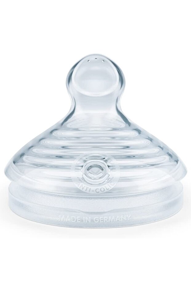 Nature Sense Cam Biberon Damaklı Silikon Emzikli 120 Ml(0-6ay)orta Akış-yeşil - 3