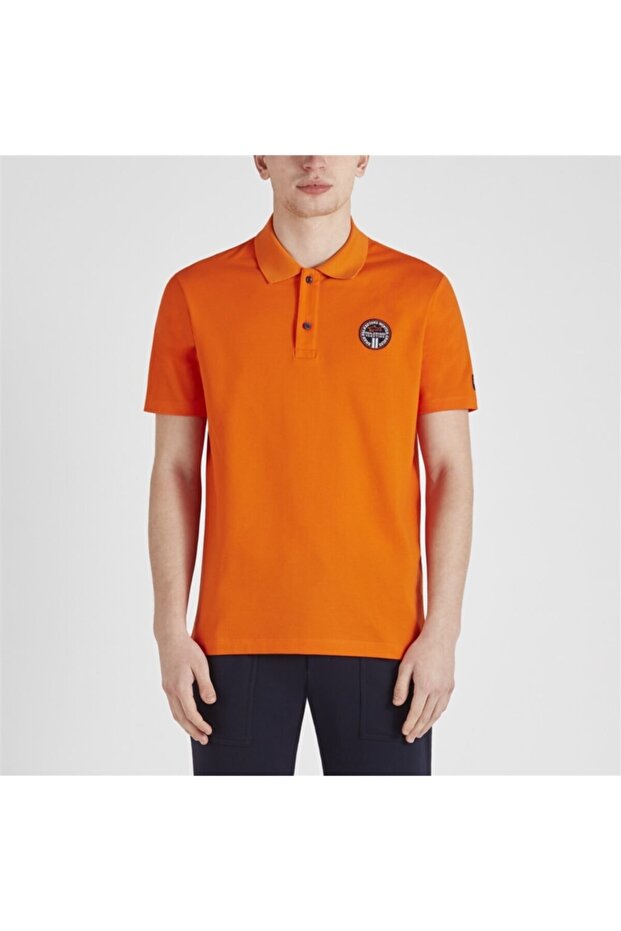 Men's Knitted Polo Shirt C.wCotton