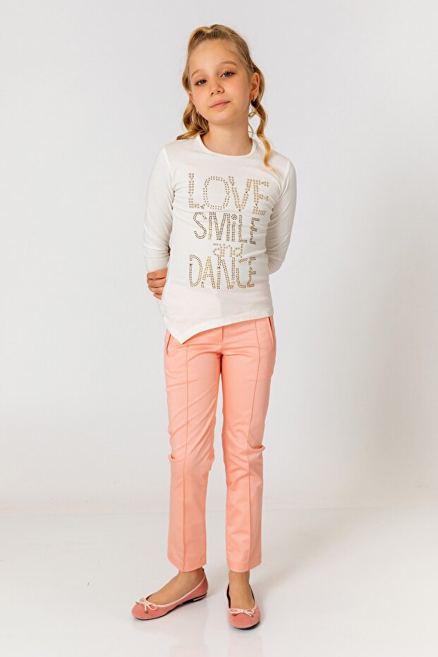 Devojčice, pantalone sa puderom - 3
