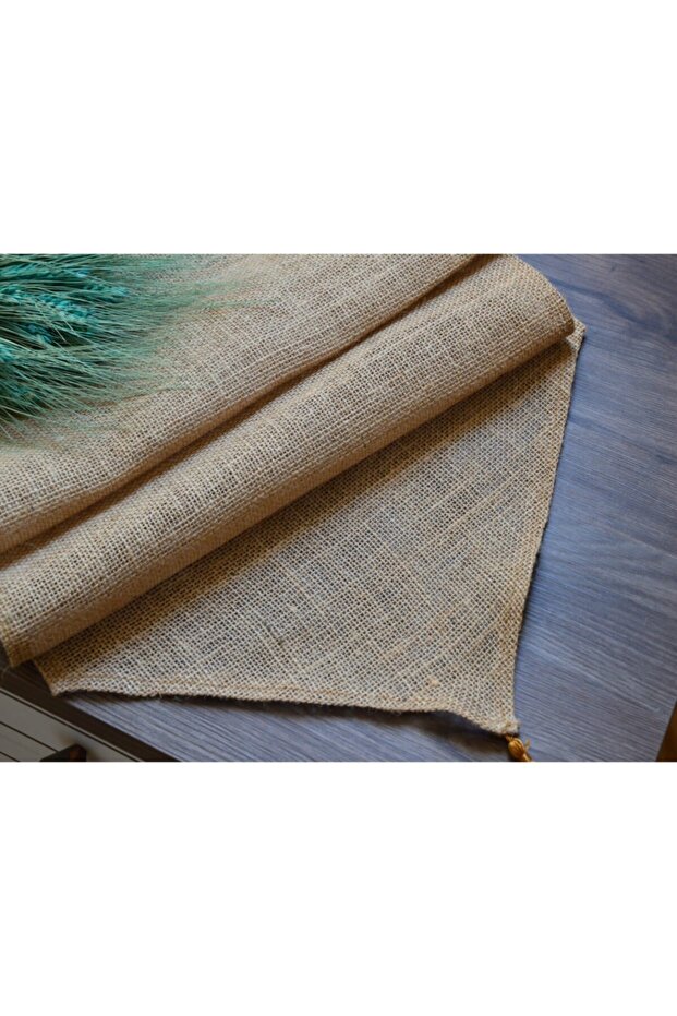 Runner Jüt Hasır Kumaştan Runner - 1