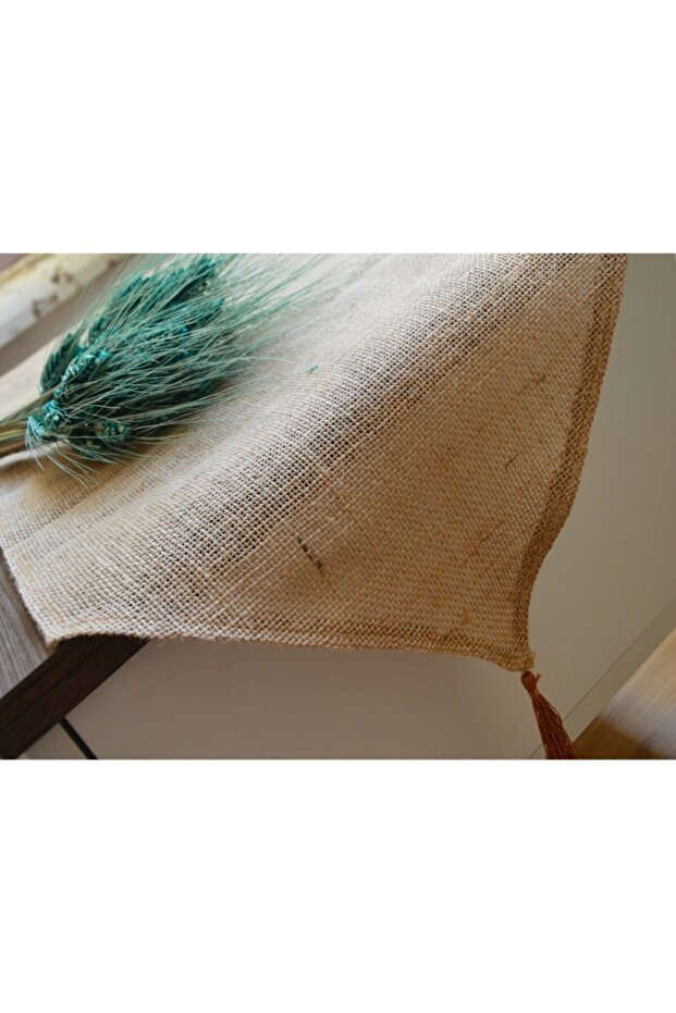 Runner Jüt Hasır Kumaştan Runner - 3