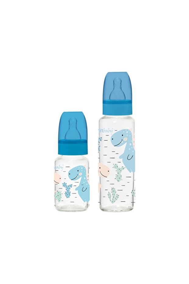Biberon Klasik Cam Biberon Seti 250 ml Ve 125 ml - 2