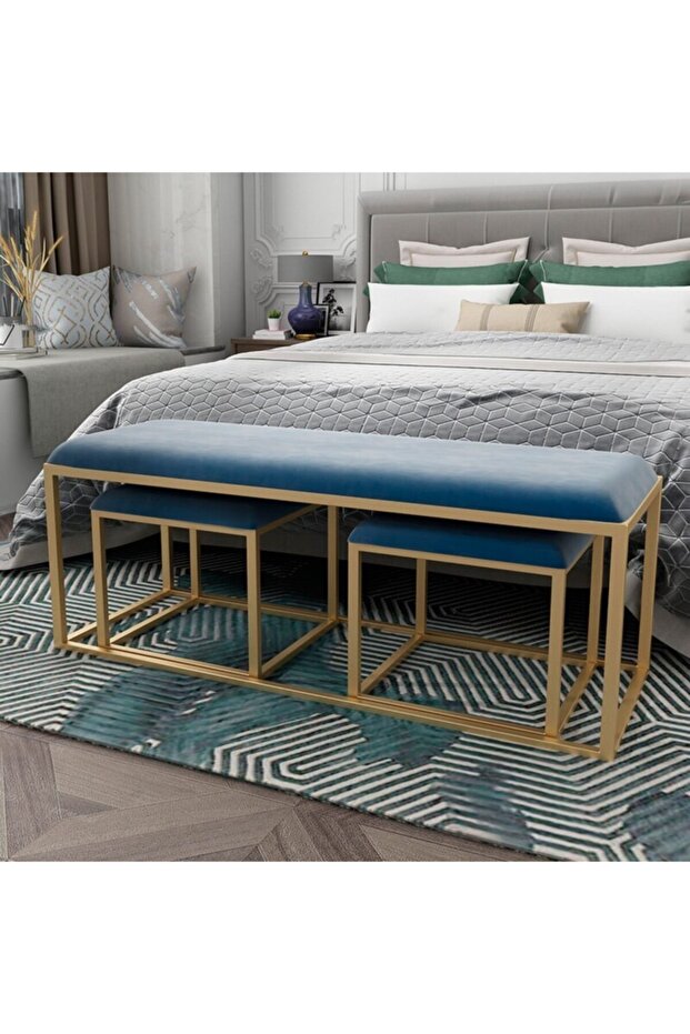 Treas Puf Bench Set - 1