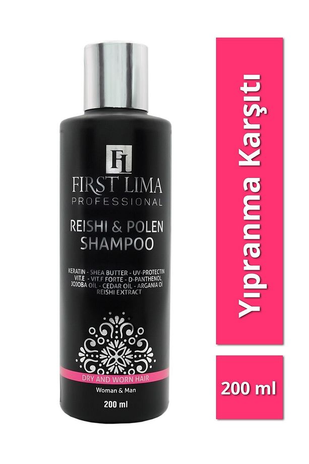 Reishi & Polen Şampuan Yıpranmış Saçlara Özel Bakım Şampuanı 200 Ml - 1