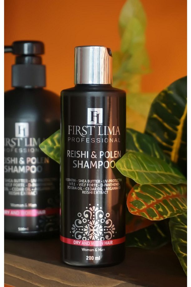 Reishi & Polen Şampuan Yıpranmış Saçlara Özel Bakım Şampuanı 200 Ml - 5