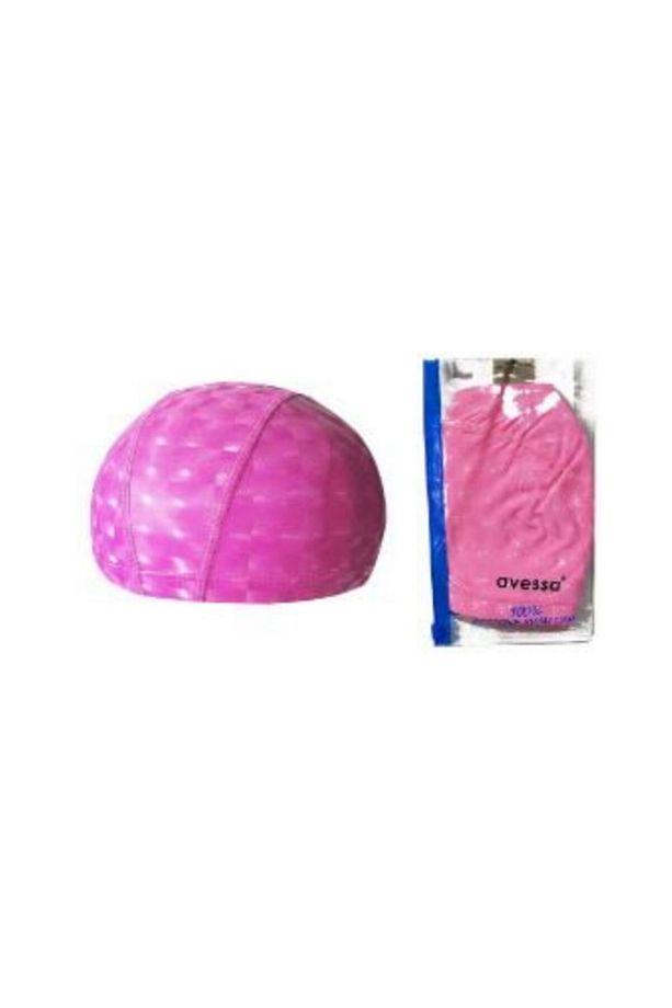Pembe Pu Bez Bone - Deniz Bonesi - Havuz Bonesi - Yüzücü Bonesi - 1