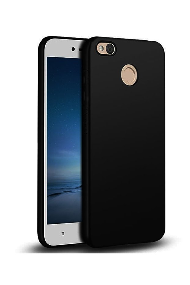 Xiaomi Redmi 4X Compatible Black Matte Silicone Case
